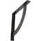 Ekena Millwork Bulwark Steel Bracket, Antiqued Bronze 2"W x 16"D x 16"H BKTM02X16X16BUABZ - alternate 1